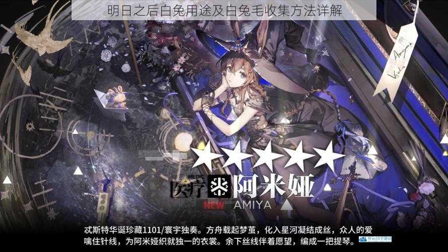 明日之后白兔用途及白兔毛收集方法详解