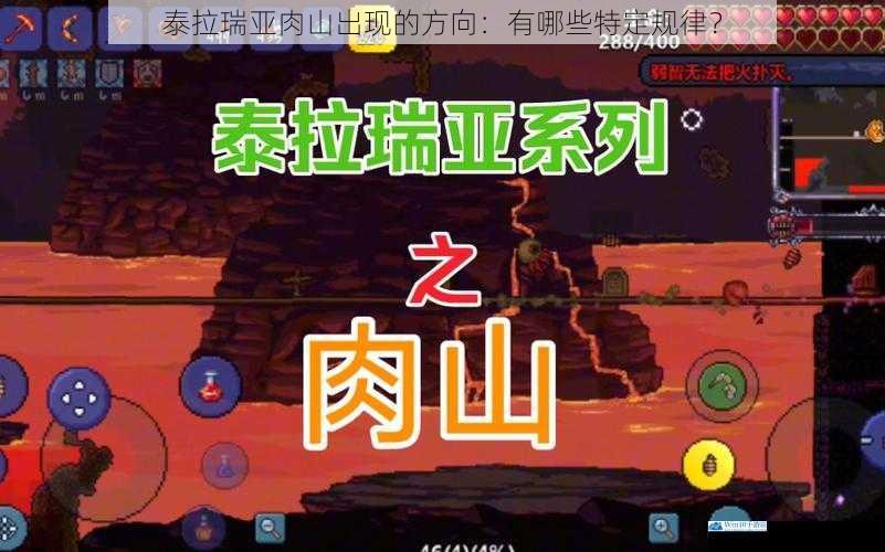 泰拉瑞亚肉山出现的方向:有哪些特定规律?