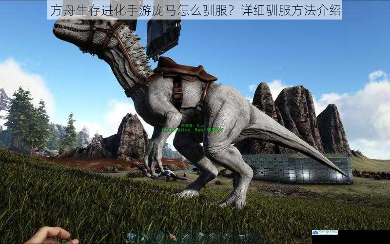 方舟生存进化手游庞马怎么驯服?详细驯服方法介绍