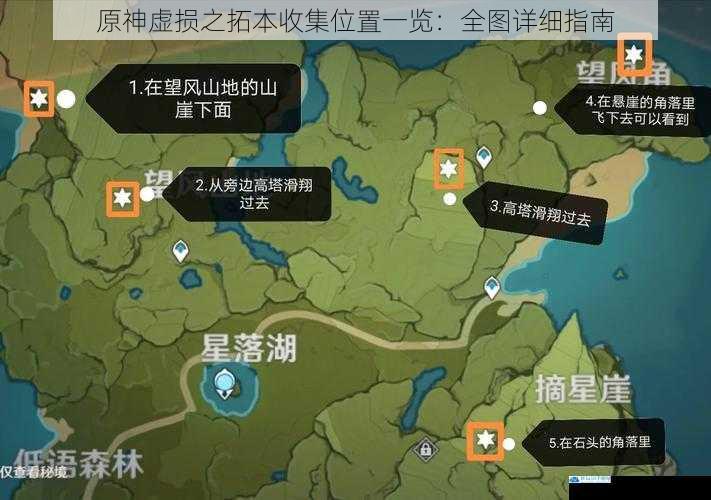 原神虚损之拓本收集位置一览:全图详细指南