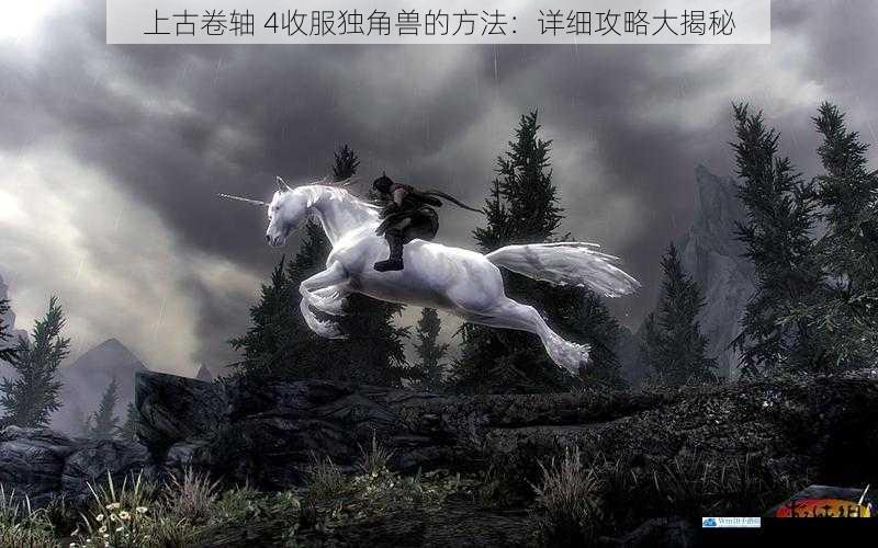 上古卷轴 4收服独角兽的方法:详细攻略大揭秘