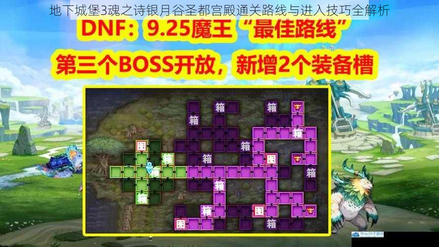 地下城堡3魂之诗银月谷圣都宫殿通关路线与进入技巧全解析