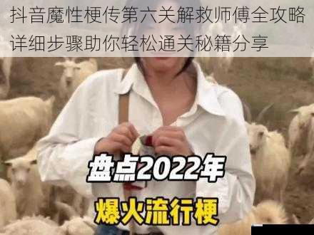 抖音魔性梗传第六关解救师傅全攻略详细步骤助你轻松通关秘籍分享