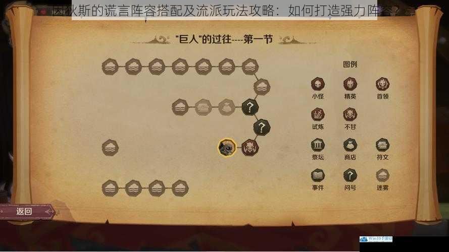 因狄斯的谎言阵容搭配及流派玩法攻略:如何打造强力阵容?