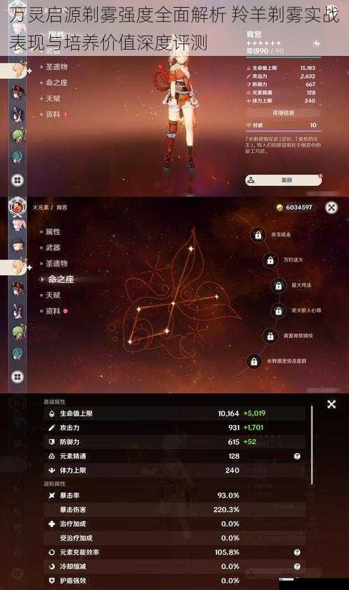 万灵启源剃雾强度全面解析 羚羊剃雾实战表现与培养价值深度评测