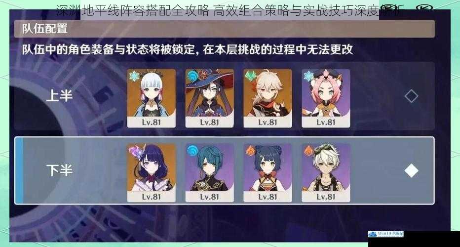 深渊地平线阵容搭配全攻略 高效组合策略与实战技巧深度解析