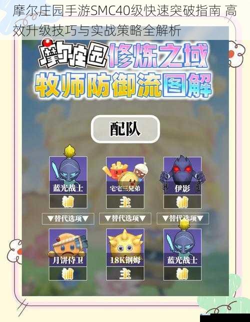 摩尔庄园手游SMC40级快速突破指南 高效升级技巧与实战策略全解析