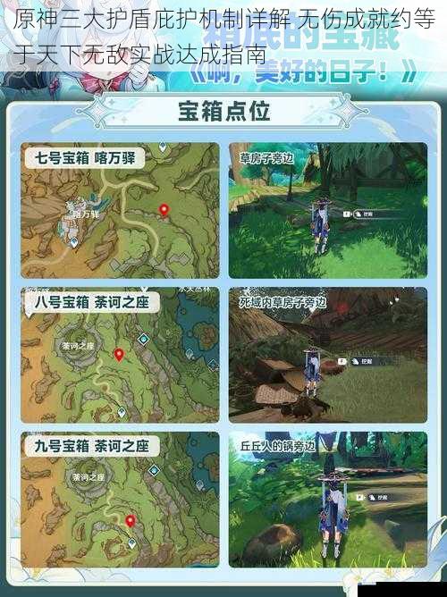 原神三大护盾庇护机制详解 无伤成就约等于天下无敌实战达成指南