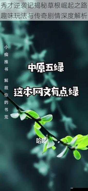 秀才逆袭记揭秘草根崛起之路趣味玩法与传奇剧情深度解析