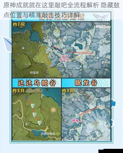 原神成就就在这里敲吧全流程解析 隐藏鼓点位置与精准敲击技巧详解