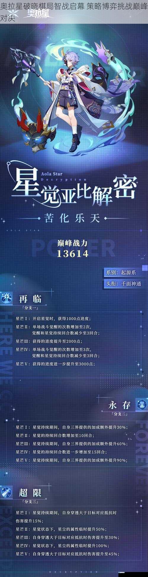 奥拉星破晓棋局智战启幕 策略博弈挑战巅峰对决
