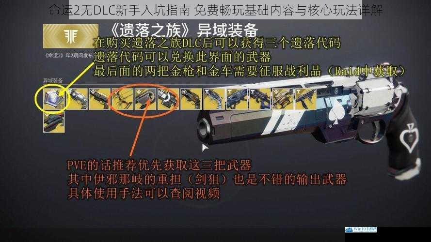 命运2无DLC新手入坑指南 免费畅玩基础内容与核心玩法详解