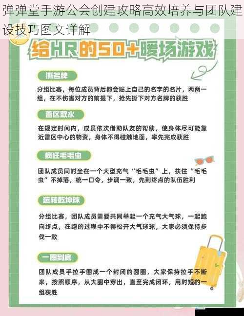 弹弹堂手游公会创建攻略高效培养与团队建设技巧图文详解