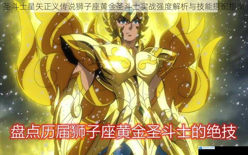 圣斗士星矢正义传说狮子座黄金圣斗士实战强度解析与技能搭配指南