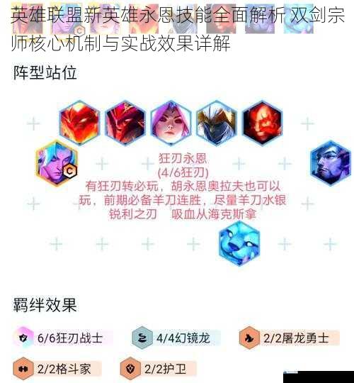 英雄联盟新英雄永恩技能全面解析 双剑宗师核心机制与实战效果详解