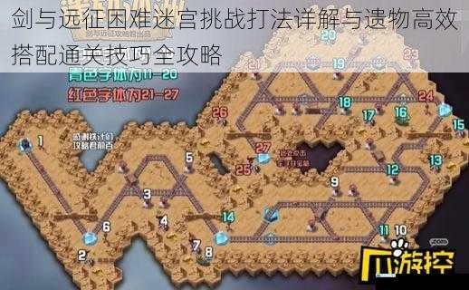 剑与远征困难迷宫挑战打法详解与遗物高效搭配通关技巧全攻略