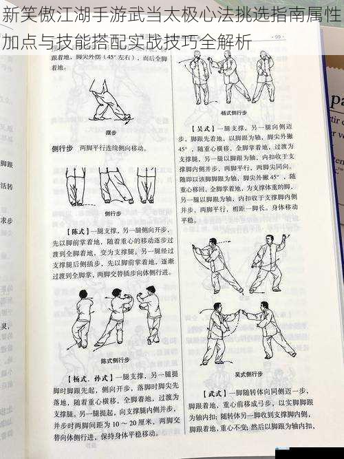 新笑傲江湖手游武当太极心法挑选指南属性加点与技能搭配实战技巧全解析