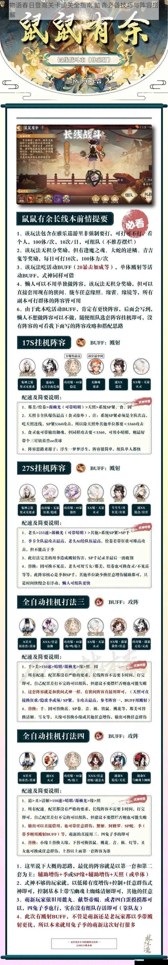 食物语春日登高关卡通关全指南 踏青必备技巧与阵容搭配详解