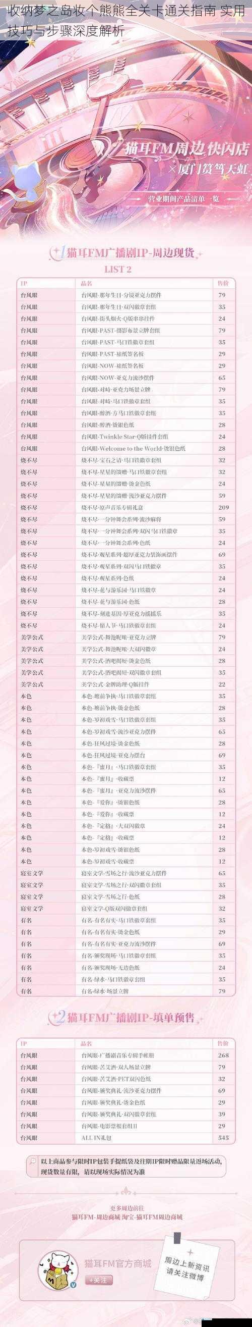 收纳梦之岛妆个熊熊全关卡通关指南 实用技巧与步骤深度解析