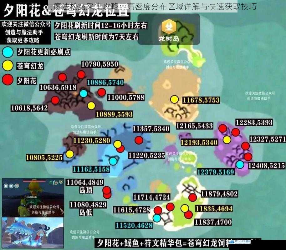 创造与魔法松露采集攻略：高密度分布区域详解与快速获取技巧