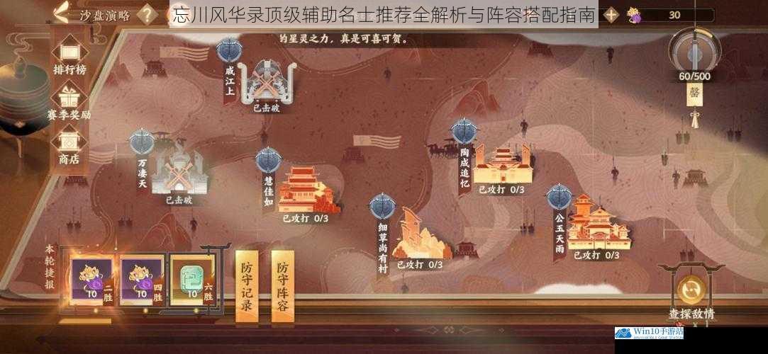 忘川风华录顶级辅助名士推荐全解析与阵容搭配指南