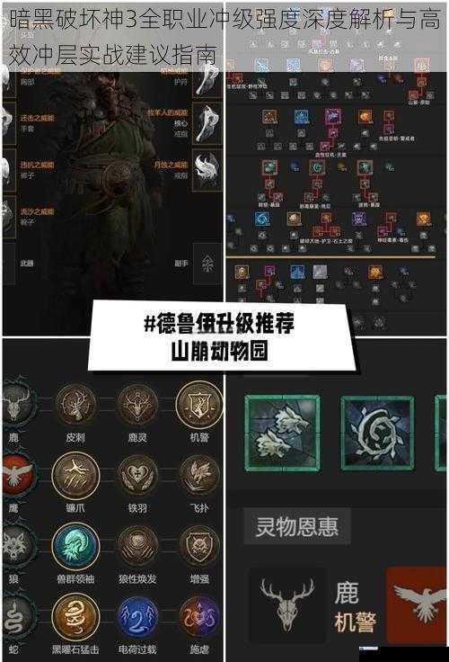 暗黑破坏神3全职业冲级强度深度解析与高效冲层实战建议指南