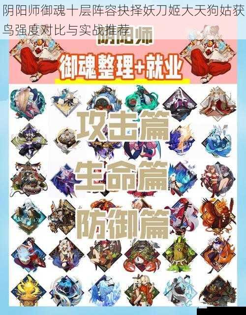 阴阳师御魂十层阵容抉择妖刀姬大天狗姑获鸟强度对比与实战推荐