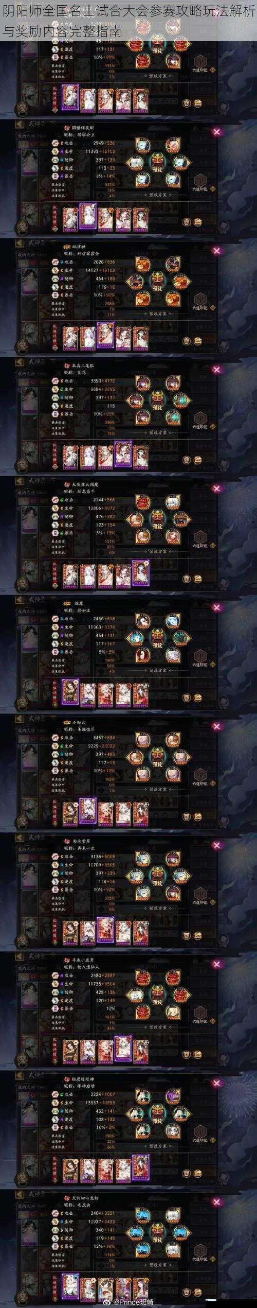 阴阳师全国名士试合大会参赛攻略玩法解析与奖励内容完整指南