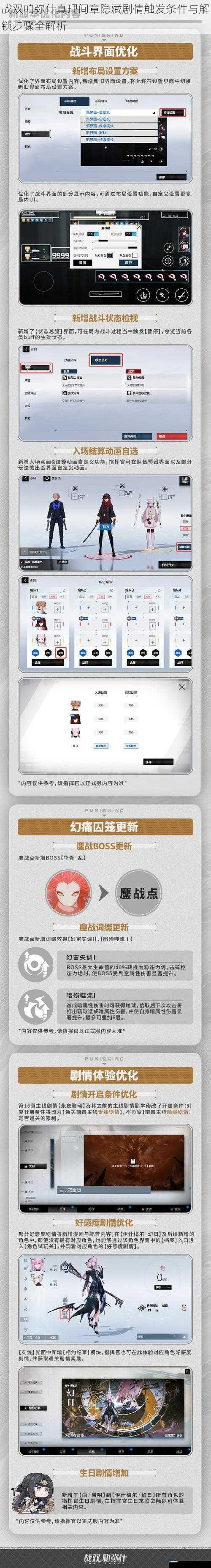 战双帕弥什真理间章隐藏剧情触发条件与解锁步骤全解析