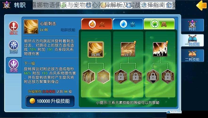 露娜物语佣兵与宠物核心差异解析及实战选择指南全览