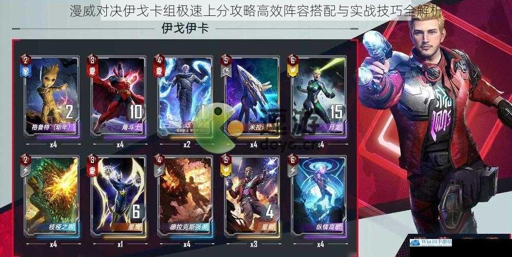 漫威对决伊戈卡组极速上分攻略高效阵容搭配与实战技巧全解析