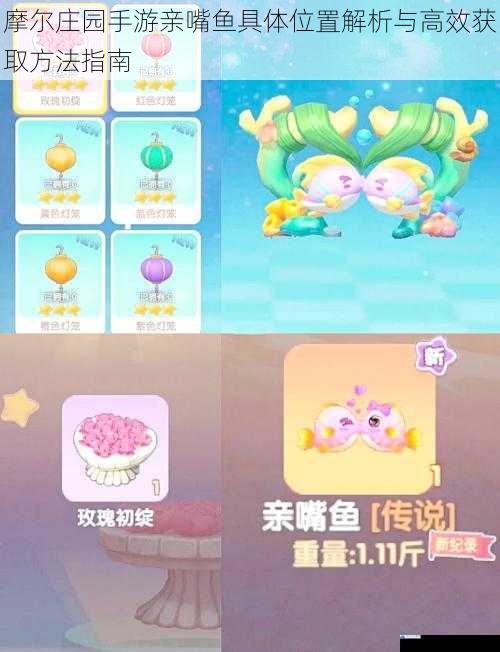 摩尔庄园手游亲嘴鱼具体位置解析与高效获取方法指南