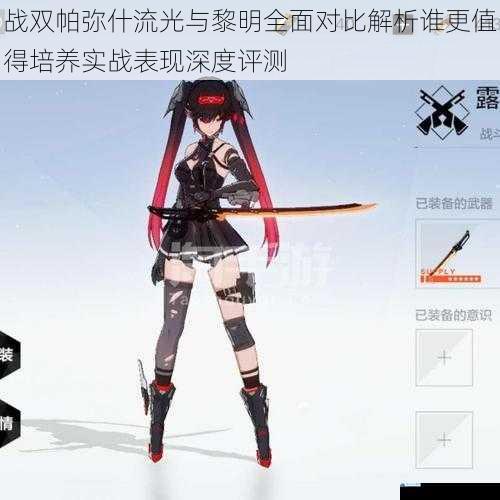战双帕弥什流光与黎明全面对比解析谁更值得培养实战表现深度评测
