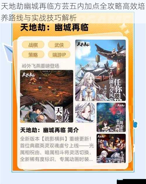 天地劫幽城再临方芸五内加点全攻略高效培养路线与实战技巧解析