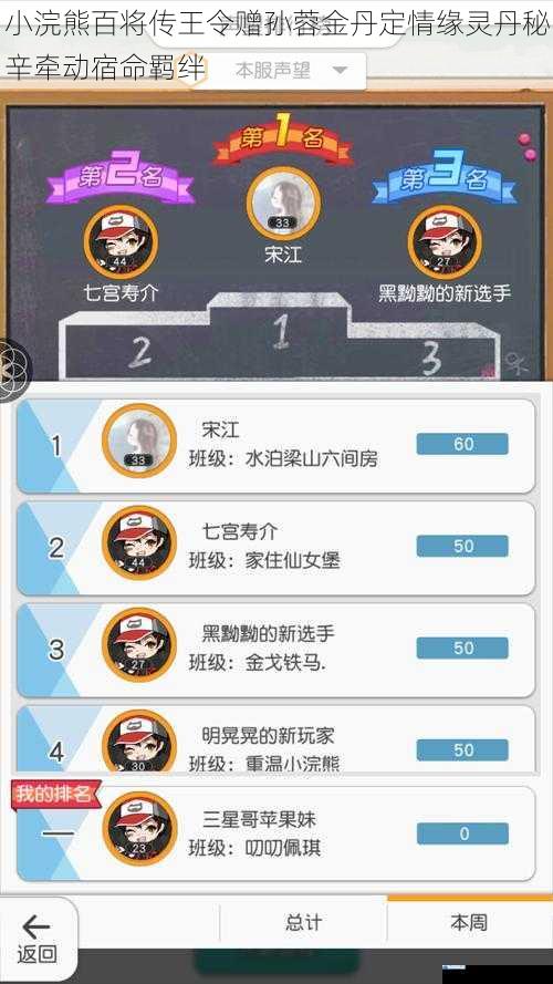 小浣熊百将传王令赠孙蓉金丹定情缘灵丹秘辛牵动宿命羁绊