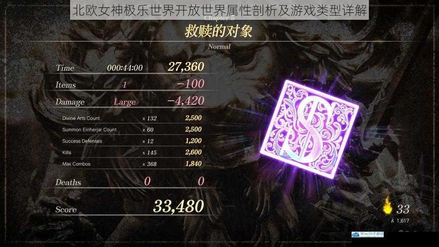北欧女神极乐世界开放世界属性剖析及游戏类型详解